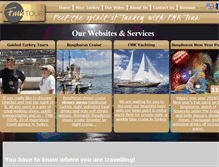 Tablet Screenshot of fmktour.com